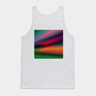 blue pink green abstract texture Tank Top